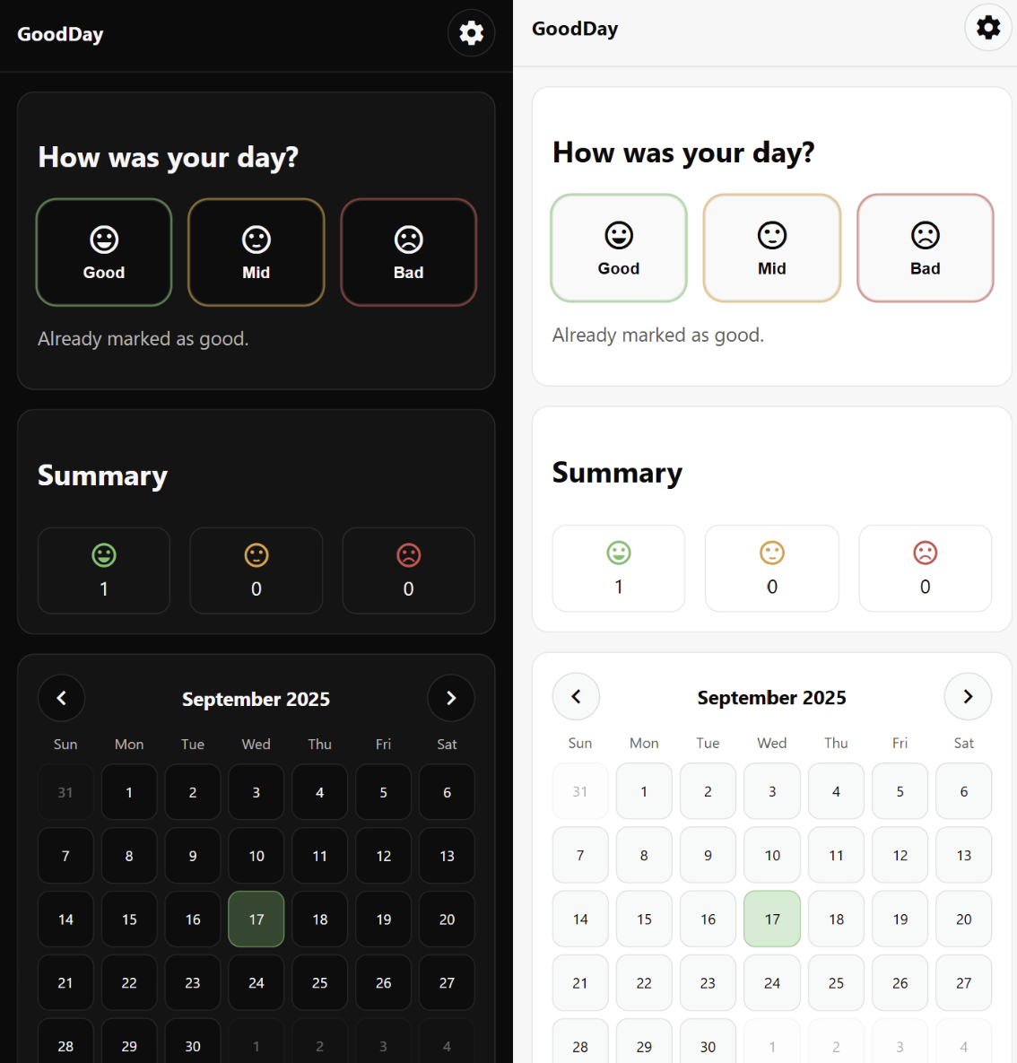 Day Tracker by martin evers